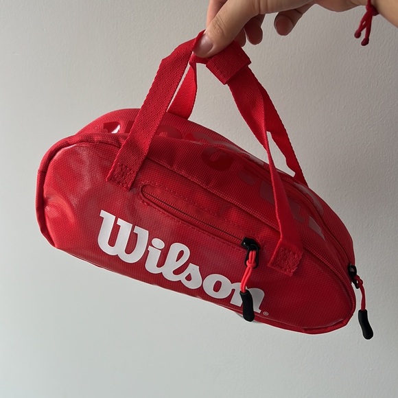 NWT 🎾🌴 Wilson Mini Super Tour Tennis Bag - Picture 4 of 6